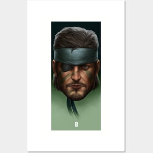 Naked Snake Posters and Art